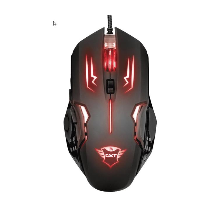 ماوس گیمینگ تراست مدل GXT 108 RAVA Illuminated Trust GXT 108 Rava Illuminated Gaming Mouse